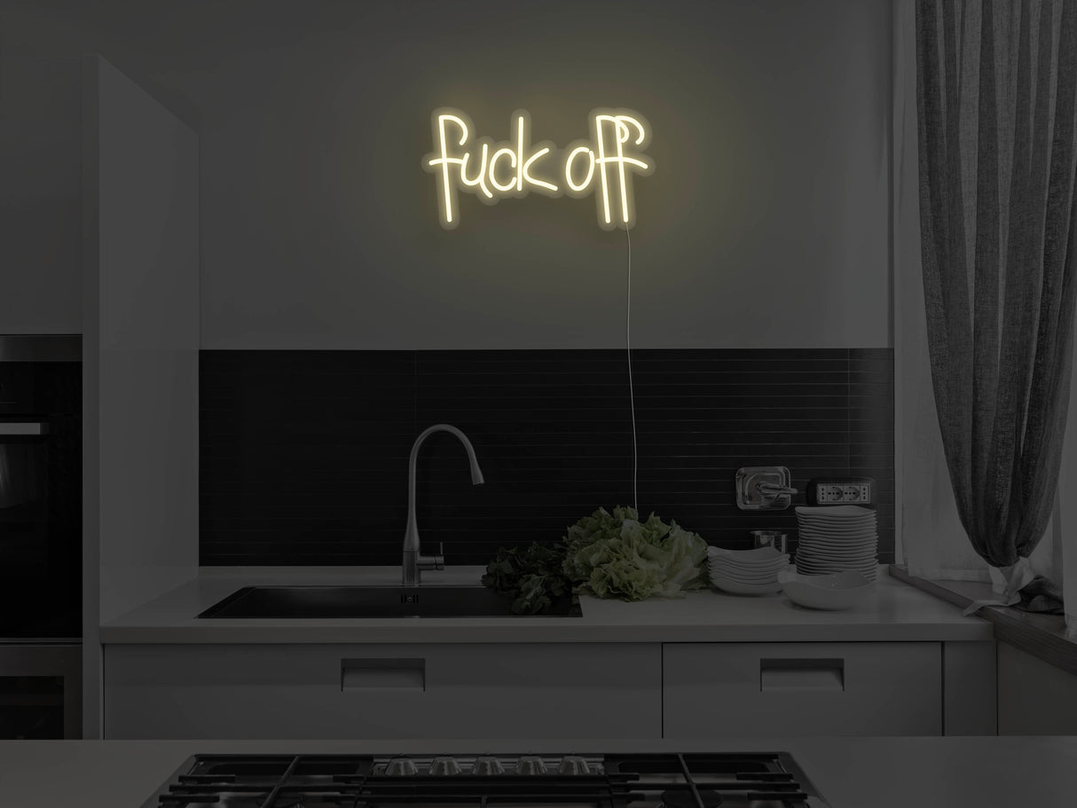 Fuck Off LED Neon Sign